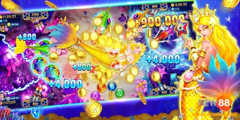 Bắn Cá Nhân Ngư: Khám Phá Đại Dương Siêu Thực Tại NEW88 4 Bắn Cá Nhân Ngư: Khám Phá Đại Dương Siêu Thực Tại NEW88